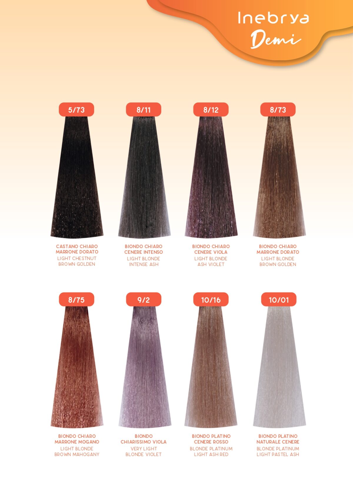Inebrya Demi-Permanent Color 8/11 Light Blonde Intense Ash 100ml – Silk ...